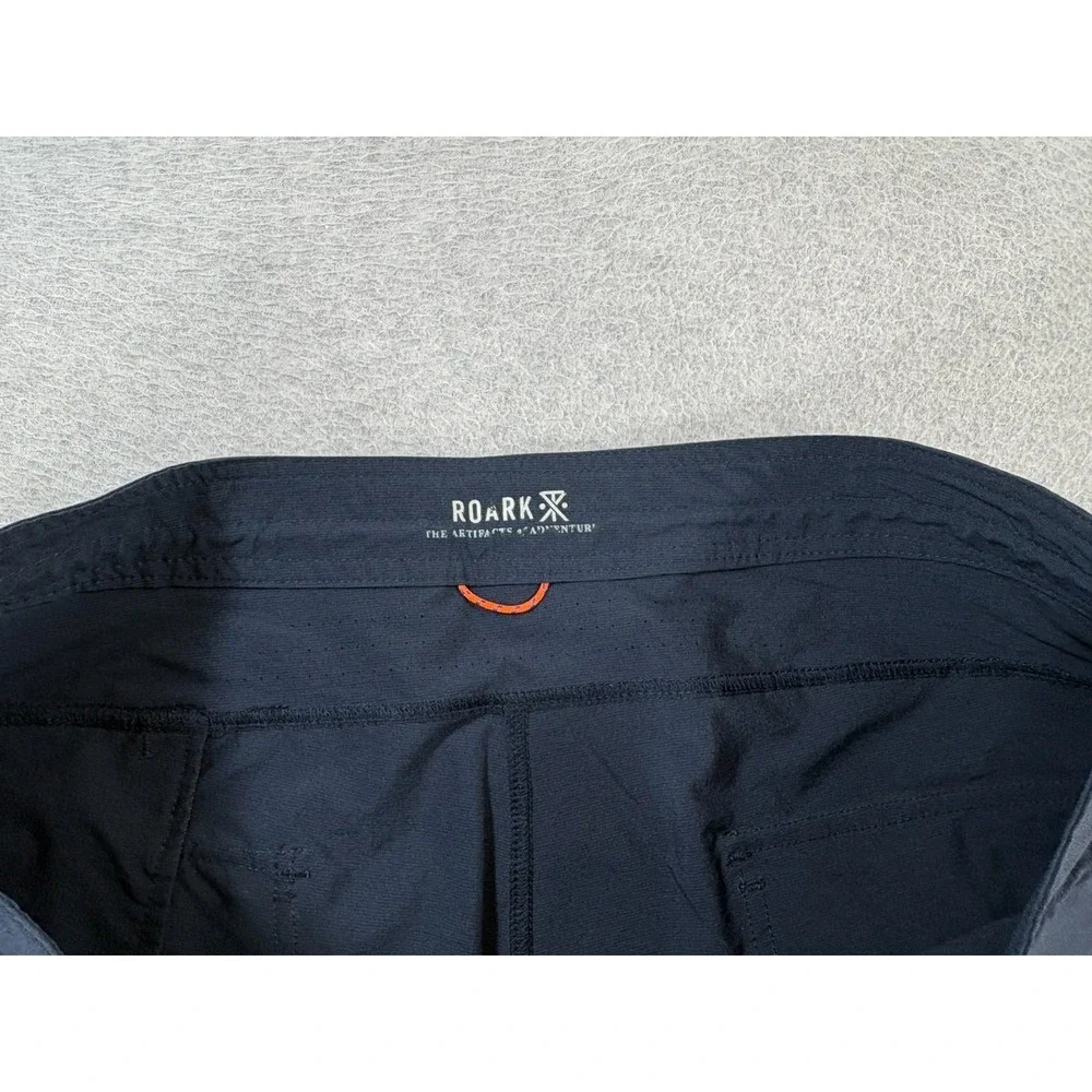 Roark Venture Hybrid Performance Shorts (Men's 2XL) Blue- 7